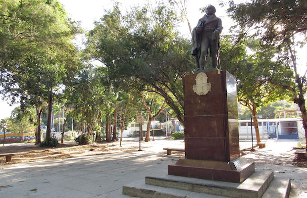 Monumento al Generalísimo Francisco de Miranda. Valencia, estado Carabobo-Venezuela. Foto Lizett Álvarez, julio de 2018.